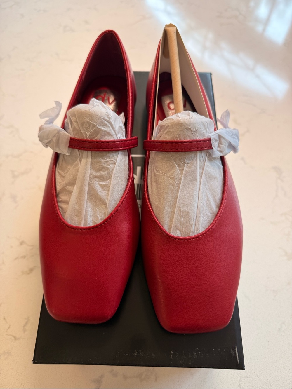 Dolce Vita Red Mary Jane Flats
